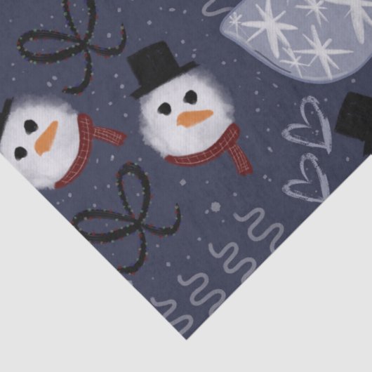 Snow Day Seidenpapier (Detail)