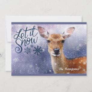 Snow Deer - Frohe Weihnachten - Weihnachten Gruß