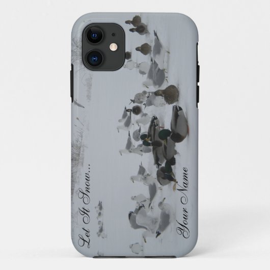 Snow Ducks-Winter Wonderland iPhone 5 Fall Case-Mate iPhone Hülle (Rückseite)
