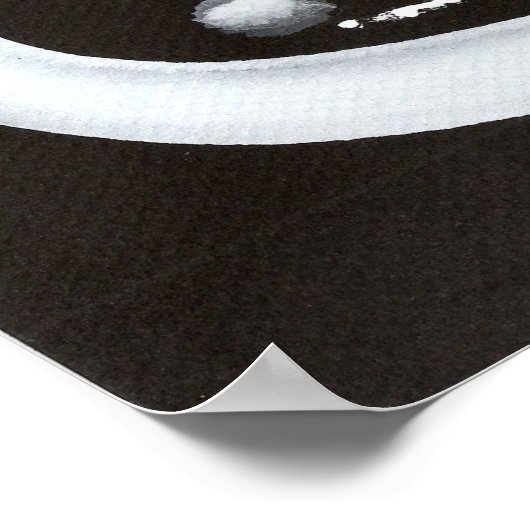 Snow Enso Art Print Poster (Ecke)