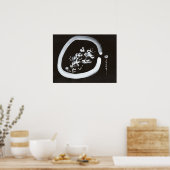 Snow Enso Art Print Poster (Küche)