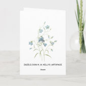 Snow Fairies Feiertagskarte (Rückseite)