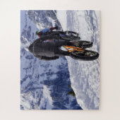Snow Fatbikes Mountainbikes Rad fahren Jigg Puzzle (Vertikal)