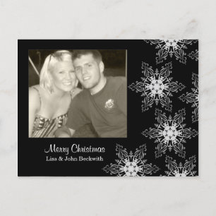 Snow Fest Feiertagspostkarte