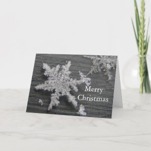 Snow Flake 45 Christmas ~ card Feiertagskarte