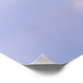 Snow Flake Nature Serene Ruhe Poster (Ecke)