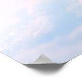Snow Flake Nature Serene Ruhe Poster (Ecke)