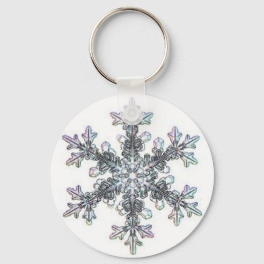 Snow flake schlüsselanhänger (Vorderseite)