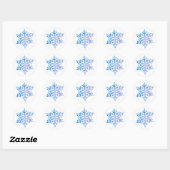 Snow Flake Sticker (Blatt)