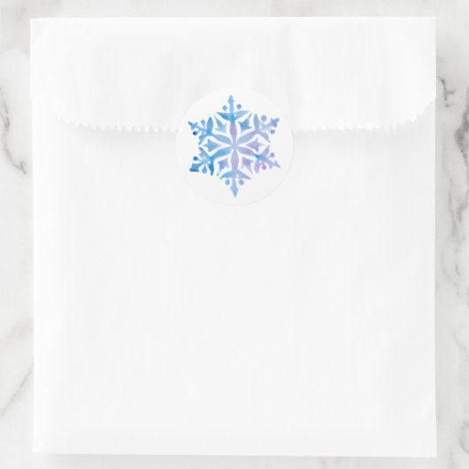 Snow Flake Sticker (Tasche)