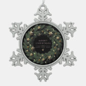 Snow flakes framed ornament (Vorderseite)