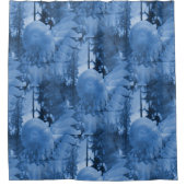 Snow flowers..... duschvorhang (Vorderseite)