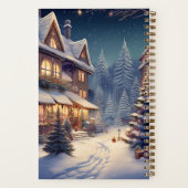 "Snow for Christmas" Personalisiertes Journal Notizblock (Rückseite)