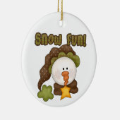 Snow Fun Snowman Ornament (Rechts)