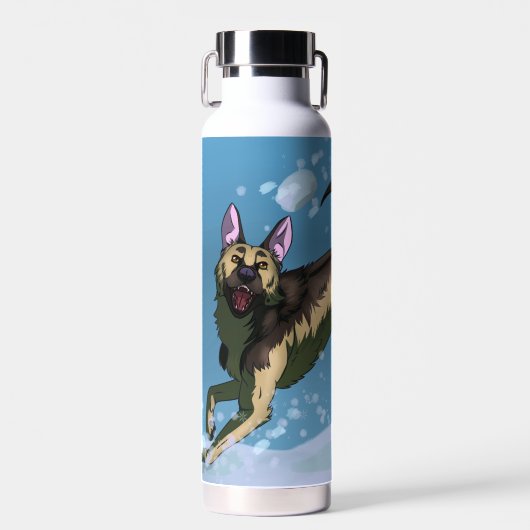 Snow Games Trinkflasche (Vorne)
