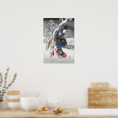 Snow Geisha Posters & Prints Poster (Küche)