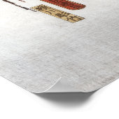 Snow Geisha - Posters & Prints Poster (Ecke)