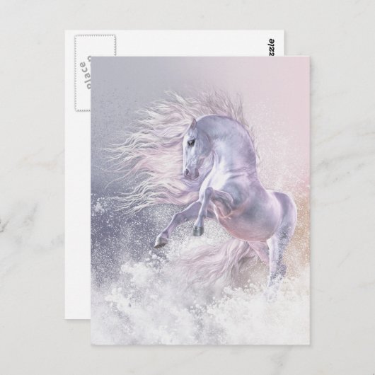 Snow Ghost Postkarte (Vorne/Hinten)