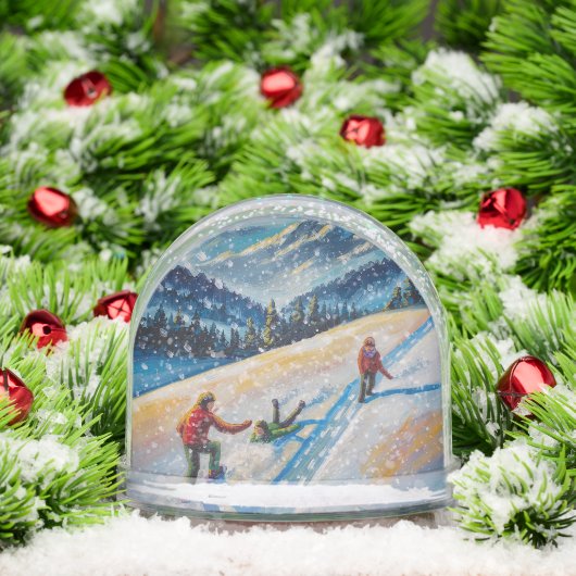 Snow Globe and Fun Mountain Snow Schneekugeln (Weihnachten)