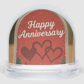 snow globe Anniversary Schneekugeln (Rückseite)