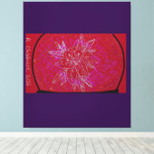 Snow Globe Beauty Leinwanddruck (Insitu (Holzboden))