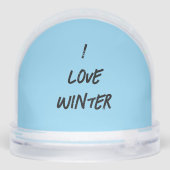 Snow Globe - Cat Looking Up Schneekugeln (Rückseite)