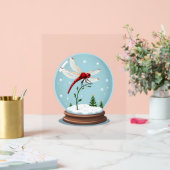 Snow Globe Dragonfly Acrylschild (Hochzeit)