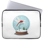 Snow Globe Dragonfly Laptopschutzhülle (Vorderseite)