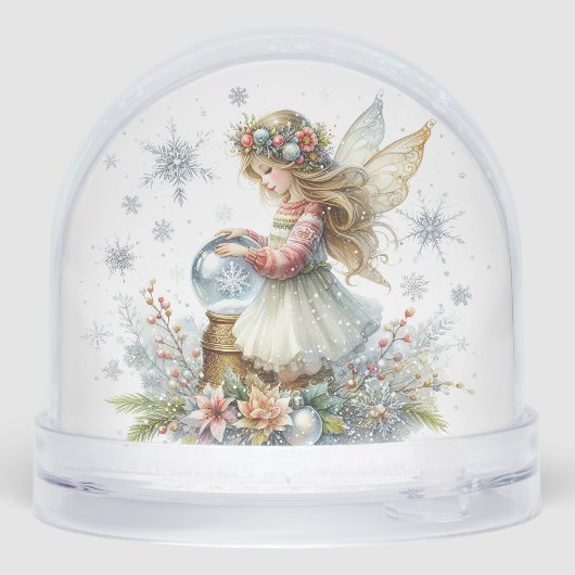 Snow Globe Fairy  Schneekugeln (Rückseite)