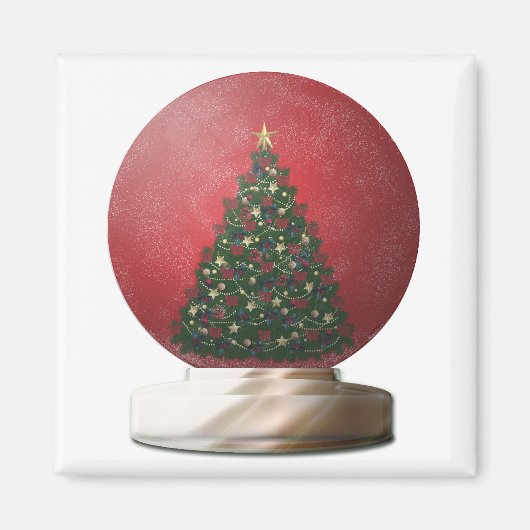 Snow Globe Magnet (Vorne)