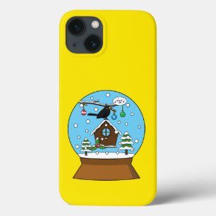 Snow Globe mit Blackbird singen Case-Mate iPhone Hülle