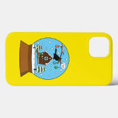 Snow Globe mit Blackbird singen Case-Mate iPhone Hülle (Rückseite (Horizontal))