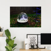 Snow Globe Poster (Heimbüro)