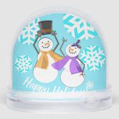 Snow Globe Schneekugeln (Rückseite)