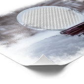 Snow Globe Template Fotodruck (Ecke)