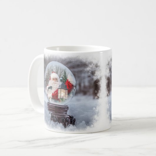 Snow Globe Template Kaffeetasse (Vorderseite Links)