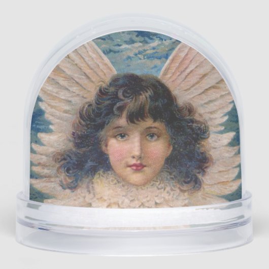 Snow Globe VINTAGE ANGEL  Schneekugeln (Vorderseite)