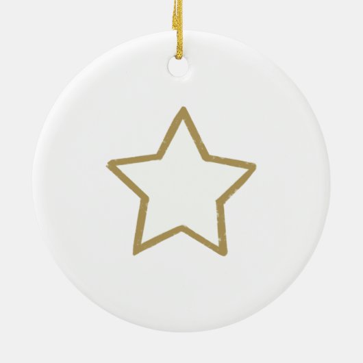 Snow Globe Weihnachts-Strümpfe Keramik Ornament (Hinten)