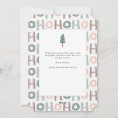 Snow Globe Weihnachtskarte Feiertagskarte (Rückseite)