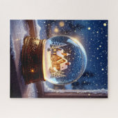 Snow Globe Winter Wonderland Puzzle (Horizontal)