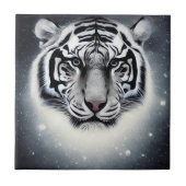 Snow Glow White Tiger Fliese (Vorderseite)