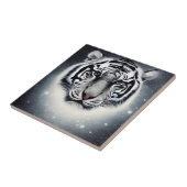 Snow Glow White Tiger Fliese (Seite)