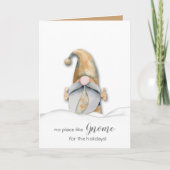 Snow Gnome Weihnachten geklappt (Vorderseite)