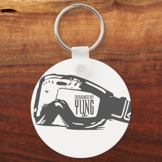 Snow Goggle Schlüsselanhänger (Vorderseite)