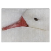 Snow Goose Chen caerulescens Schneidebrett (Vorderseite)