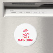 Snow Goose Magnet (In Situ (Geschirrspüler))