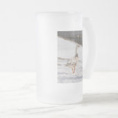 Snow Goose Strut Mattglas Bierglas (VorderseiteRechts)