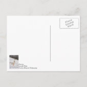 Snow Gose Strut Denken Sie an Sie Postkarte (Rückseite)