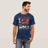 Snow Groomer Funny This Is How I Roll T-Shirt (Vorne ganz)