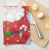 Snow Happy Teetuch Handtuch (Viertel Falte)